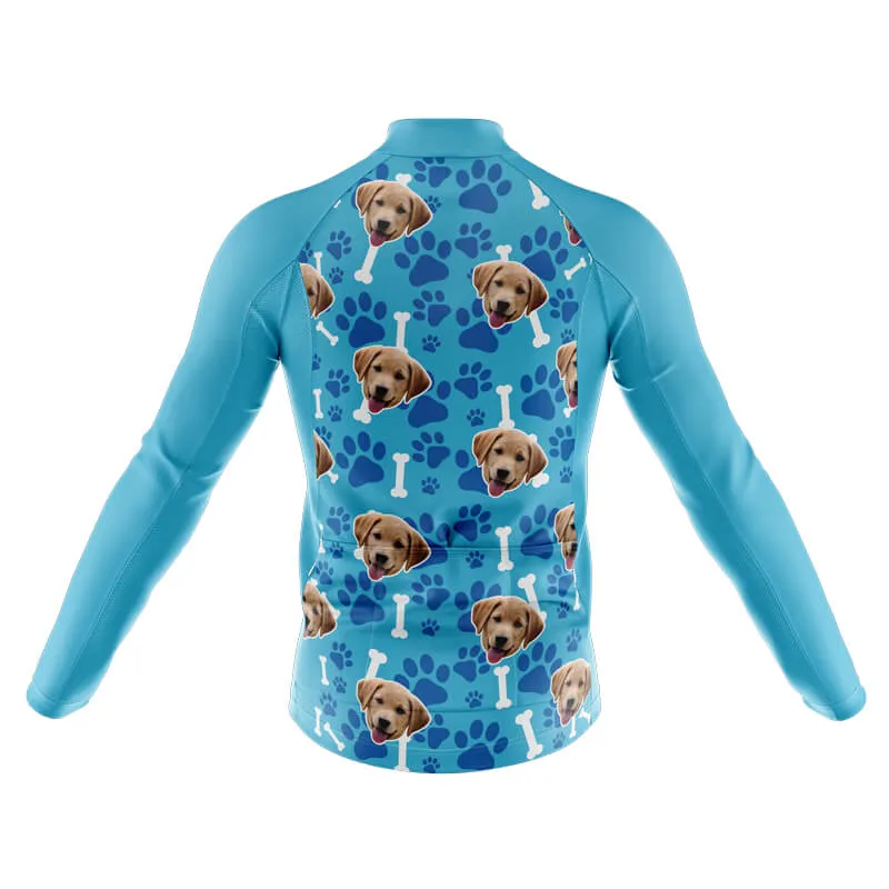 Dog Custom Face Club Jerseys (Blue)
