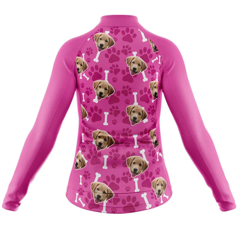Dog Custom Face Club Jerseys (Pink)