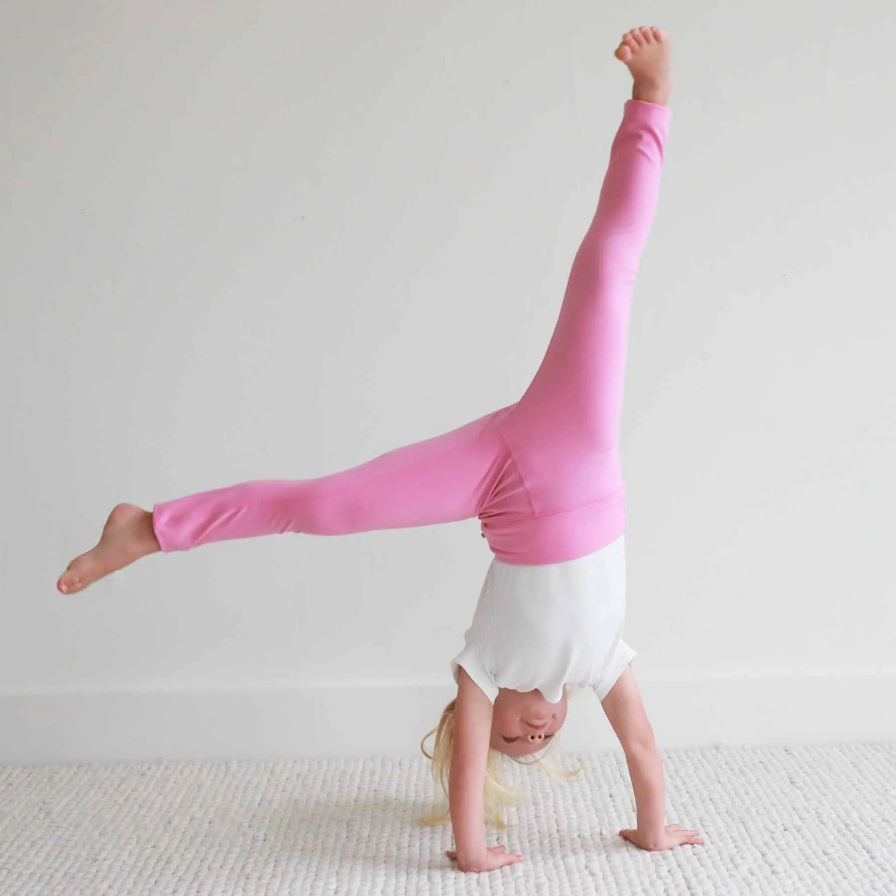 Kids CloudActive™ Leggings | Power Pink