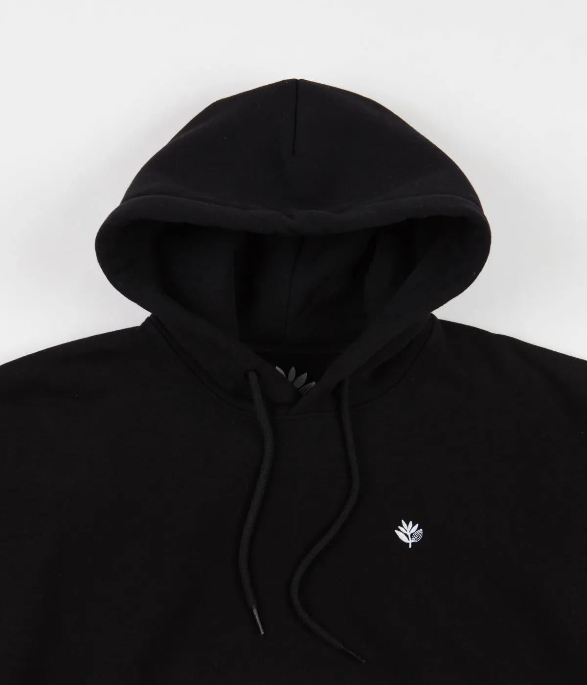 Magenta Brode Tricolour Hoodie - Black / White