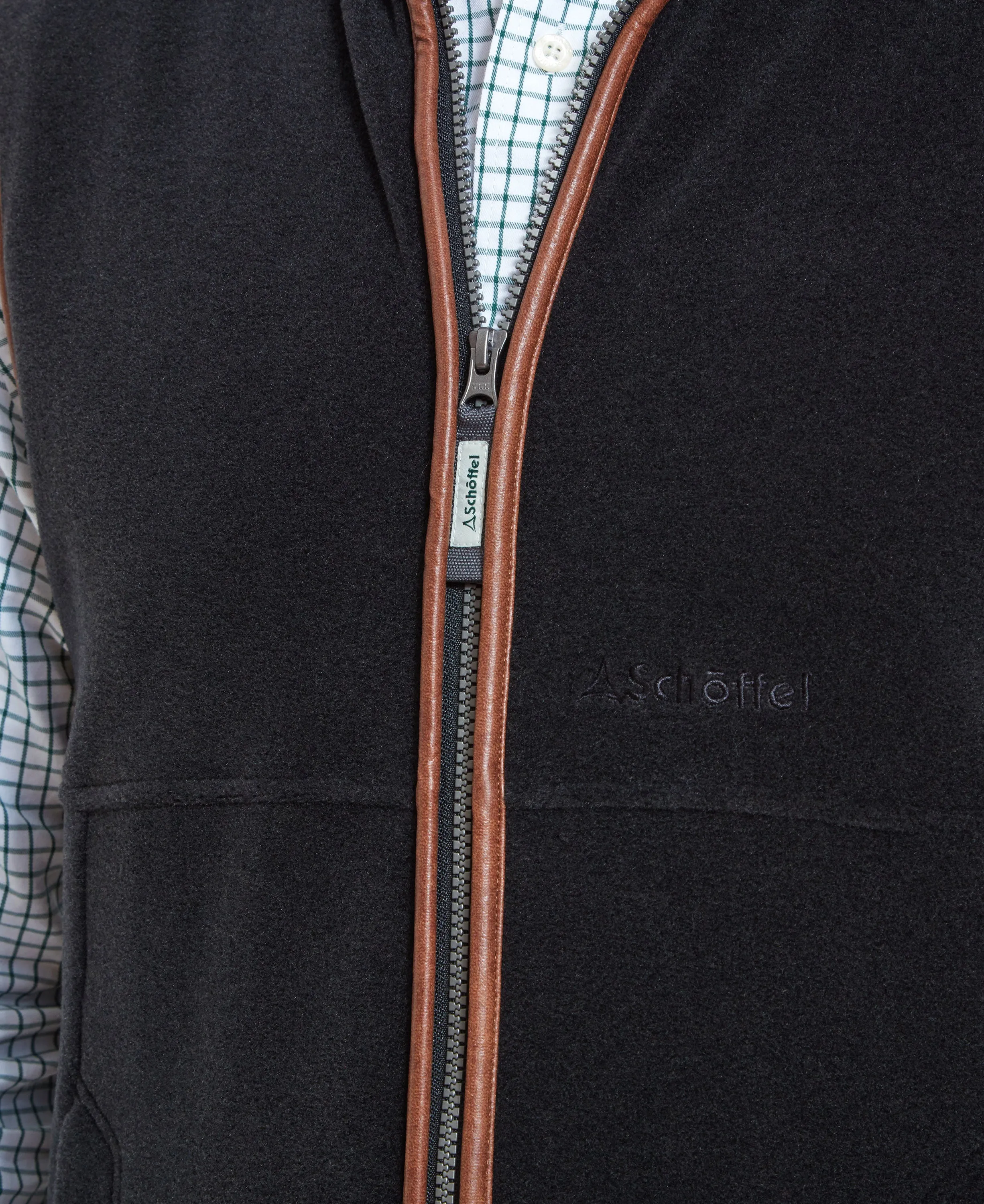 Oakham Fleece Gilet - Gunmetal