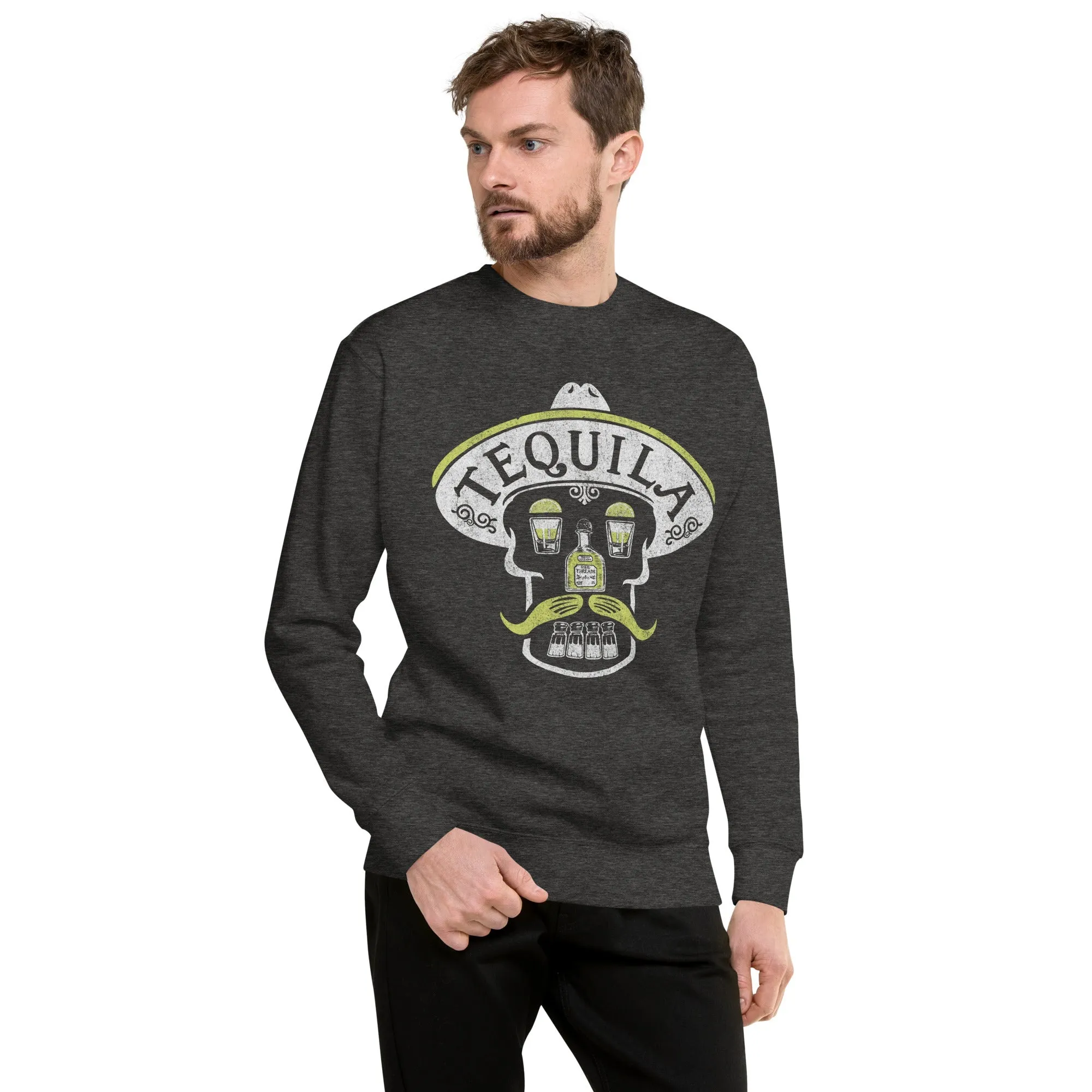 Tequila Skull Classic Fleece Sweatshirt