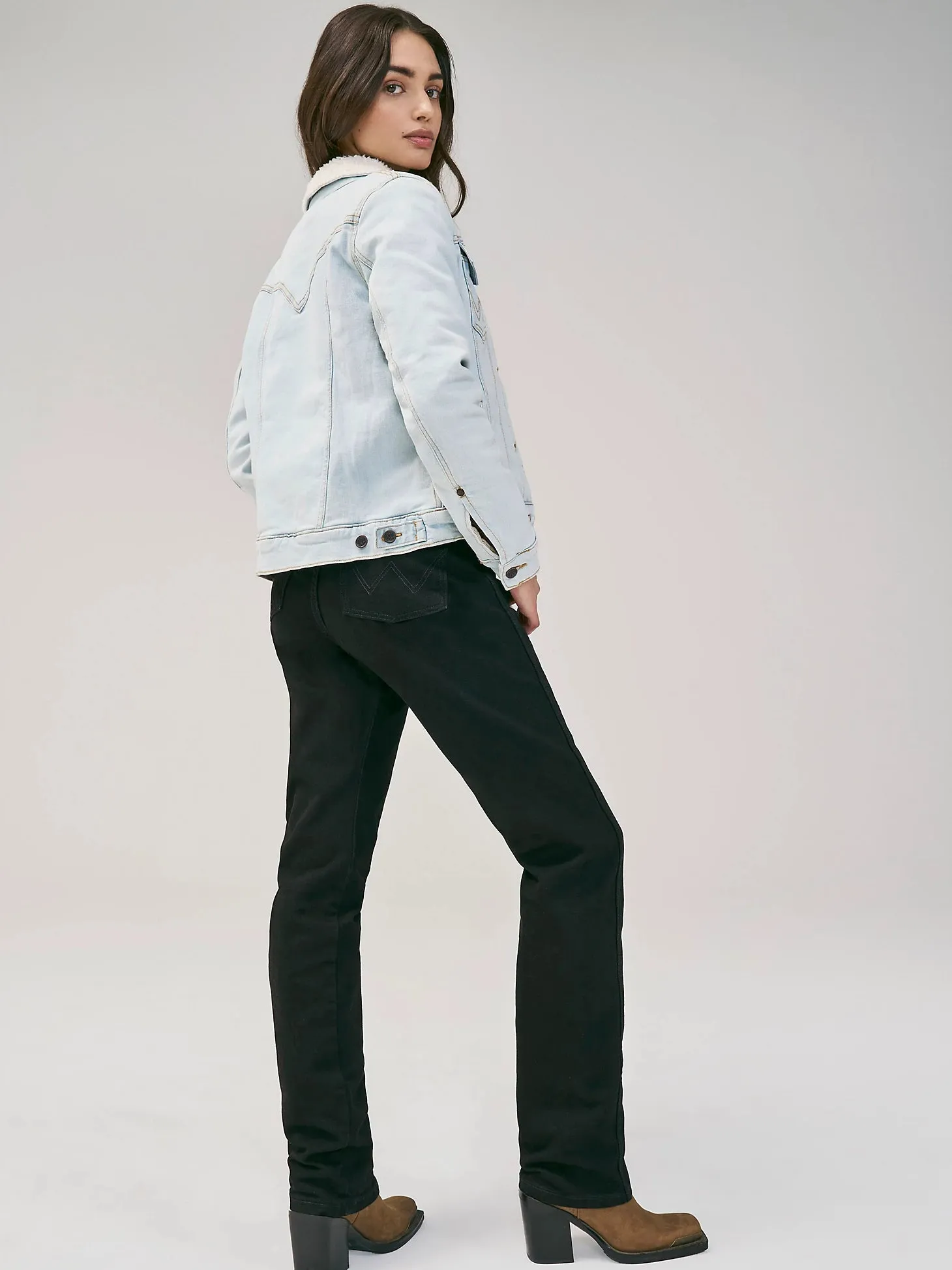 Wrangler Q Womens Retro Denim Jacket